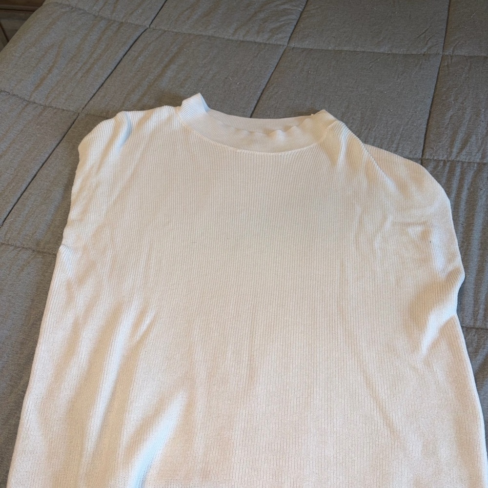 Eesome Soft Cream Knit Top